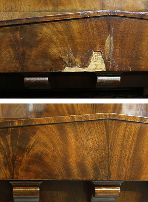 Restaurierung Biedermeier-Sekretär
