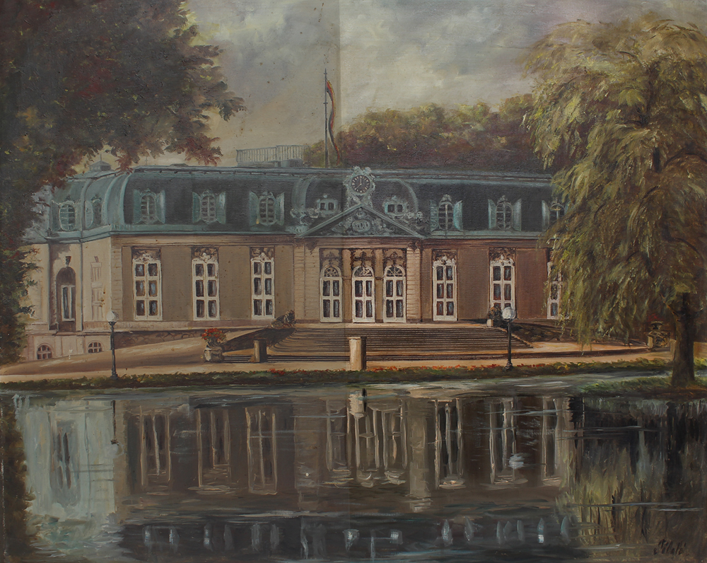 Gemälde reinigen - vorher und nachher